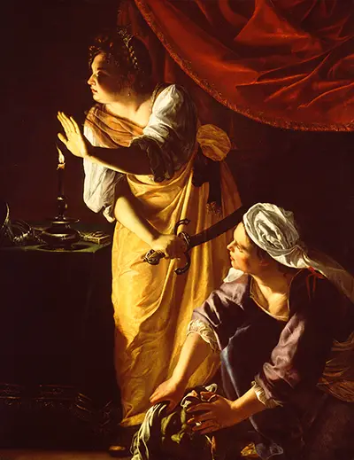 Judith mit ihrer Magd Artemisia Gentileschi